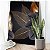 Quadro Decorativo Canvas Folhas Preta e Dourada Asbtrato Vertical - Imagem 5