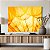 Quadro Decorativo Canvas Detalhe de Dentes de Leão Dourado Horizontal - Imagem 4