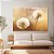 Quadro Decorativo Canvas Dois Dentes de Leão em Detalhes Horizontal - Imagem 2