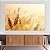 Quadro Decorativo Canvas Duas Palhas de Trigo em Detalhes Horizontal - Imagem 2