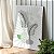 Quadro Decorativo Canvas Composição Abstrata de Vasos com Folhas Vertical - Imagem 1