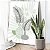 Quadro Decorativo Canvas Composição Abstrata de Vasos com Folhas Vertical - Imagem 3