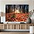 Quadro Decorativo Canvas Paisagem Natureza Outono Folhas Caídas Horizontal - Imagem 4