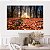 Quadro Decorativo Canvas Paisagem Natureza Outono Folhas Caídas Horizontal - Imagem 5