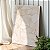 Quadro Decorativo Canvas Silhueta de Flores em Linhas Finas Vertical - Imagem 1