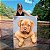 Quadro Decorativo Canvas Pet Cachorro Filhote Bordeaux Bebe Chien Vertical - Imagem 6
