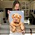 Quadro Decorativo Canvas Pet Cachorro Filhote Bordeaux Bebe Chien Vertical - Imagem 4