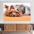 Quadro Decorativo Canvas Pet Cachorro Yorkshire terrier Horizontal - Imagem 2