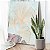 Quadro Decorativo Canvas Flores em Silhueta de Linhas Finas Gold Vertical - Imagem 3