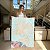 Quadro Decorativo Canvas Flores em Silhueta de Linhas Finas Gold Vertical - Imagem 4