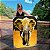 Quadro Decorativo Canvas Pintura de Elefante Animal Abstrato Vertical - Imagem 1