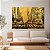 Quadro Decorativo Canvas Paisagem Composição Abstrata Pintura Metrópole Horizontal - Imagem 2