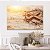 Quadro Decorativo Canvas Religioso Cruz Sagrada Dentro da Coroa de Espinhos de Jesus Cristo Horizontal - Imagem 5