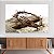 Quadro Decorativo Canvas Religioso Cruz Sagrada com as Estacas e a Coroa de Espinhos de Jesus Cristo Horizontal - Imagem 2