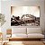 Quadro Decorativo Canvas Religioso Cruz Sagrada com as Estacas com Sangue e a Coroa de Espinhos de Jesus Cristo Horizontal - Imagem 2