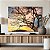 Quadro Decorativo Canvas Paisagem Grande Árvore com Galhos Secos ao Pôr do Sol Horizontal - Imagem 5
