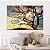 Quadro Decorativo Canvas Paisagem Grande Árvore com Galhos Secos ao Pôr do Sol Horizontal - Imagem 4