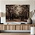 Quadro Decorativo Canvas Paisagem com Árvores Grande e Flores Brancas na Floresta Horizontal - Imagem 4