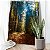 Quadro Decorativo Canvas Paisagem Clareira em Meio a Floresta com Árvores Altas Vertical - Imagem 4