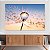 Quadro Decorativo Canvas Paisagem de Dente de Leão Refletindo o Sol em uma Gota de água Horizontal - Imagem 2