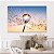 Quadro Decorativo Canvas Paisagem de Dente de Leão Refletindo o Sol em uma Gota de água Horizontal - Imagem 5