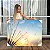 Quadro Decorativo Canvas Paisagem de Dentes de Leão com Pôr do Sol ao Fundo Horizontal - Imagem 1