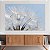 Quadro Decorativo Canvas Paisagem de Dentes de Leão em Detalhes com Céu Azul ao Fundo Horizontal - Imagem 2