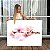 Quadro Decorativo Canvas Floral Orquídeas Rosas Horizontal - Imagem 1