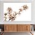 Quadro Decorativo Canvas Floral Ramos de Flores de Orquídeas em Detalhes Horizontal - Imagem 2