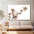 Quadro Decorativo Canvas Floral Ramos de Flores de Orquídeas em Detalhes Horizontal - Imagem 3