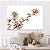 Quadro Decorativo Canvas Floral Ramos de Flores de Orquídeas em Detalhes Horizontal - Imagem 4