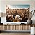 Quadro Decorativo Canvas Paisagem de Grande Campo de Plantação de Algodão Horizontal - Imagem 5