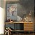 Quadro Decorativo Canvas Beleza Feminina Face com Flores Vertical - Imagem 4