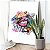 Quadro Decorativo Canvas Street Art com Boca e Palavras Coloridas Horizontal - Imagem 4