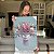 Quadro Decorativo Canvas Beleza Feminina Face com Flores Vertical - Imagem 5