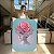 Quadro Decorativo Canvas Beleza Feminina Face de Mulher com Rosa Vertical - Imagem 7