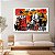 Quadro Decorativo Canvas Street Art com Gravuras Coloridas Horizontal - Imagem 4