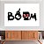 Quadro Decorativo Canvas Street Art Com Palavra Boom Horizontal - Imagem 2