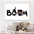 Quadro Decorativo Canvas Street Art Com Palavra Boom Horizontal - Imagem 5