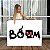 Quadro Decorativo Canvas Street Art Com Palavra Boom Horizontal - Imagem 1