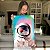 Quadro Decorativo Canvas Composição Abstrata de Astronauta Refletindo Planetas no Capacete Vertical - Imagem 6