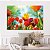 Quadro Decorativo Canvas Floral Flores Tulipas Coloridas Horizontal - Imagem 4