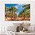Quadro Decorativo Canvas Paisagem de Coqueiros Horizontal - Imagem 5