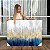 Quadro Decorativo Canvas Composição Abstrata de Traços Cinza e Dourados Horizontal - Imagem 1