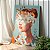 Quadro Decorativo Canvas Beleza Feminina Face com Flores Vertical - Imagem 1