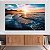 Quadro Decorativo Canvas Paisagem Litorânea de Pôr do Sol - Imagem 2