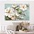 Quadro Decorativo Canvas Floral Pintura de Orquídeas Brancas Horizontal - Imagem 5