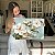 Quadro Decorativo Canvas Floral Pintura de Orquídeas Brancas Horizontal - Imagem 6