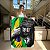Quadro Decorativo Canvas Religioso Jesus com a Bandeira do Brasil Vertical - Imagem 7
