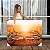 Quadro Decorativo Canvas Religioso Coroa de Espinhos de Jesus Cristo Horizontal - Imagem 1